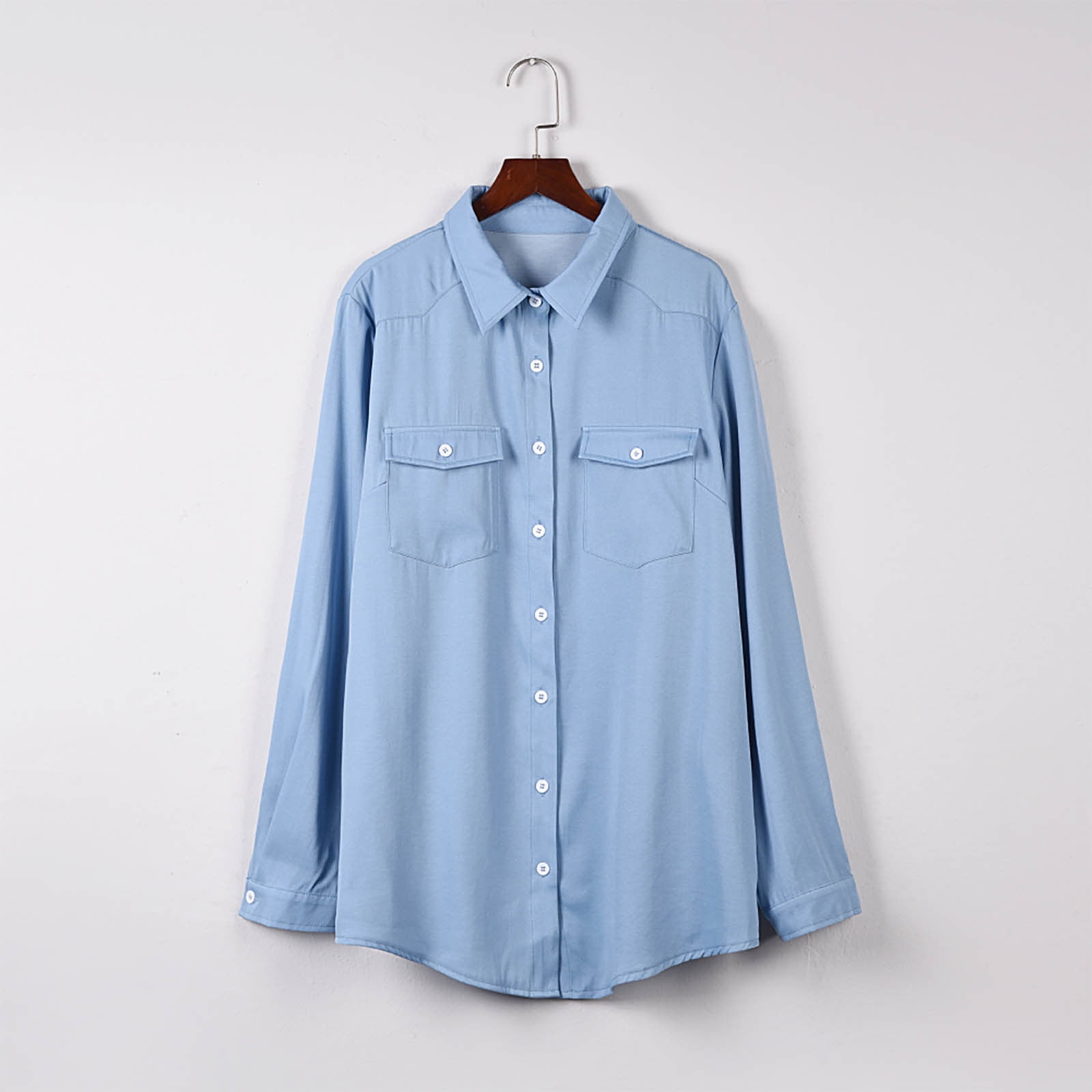 Tall Vintage Wash Oversized Denim Shirt Dress | PrettyLittleThing USA